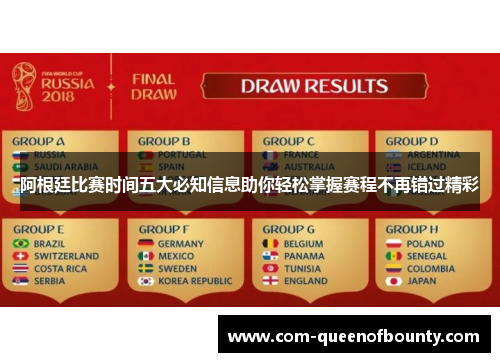 阿根廷比赛时间五大必知信息助你轻松掌握赛程不再错过精彩